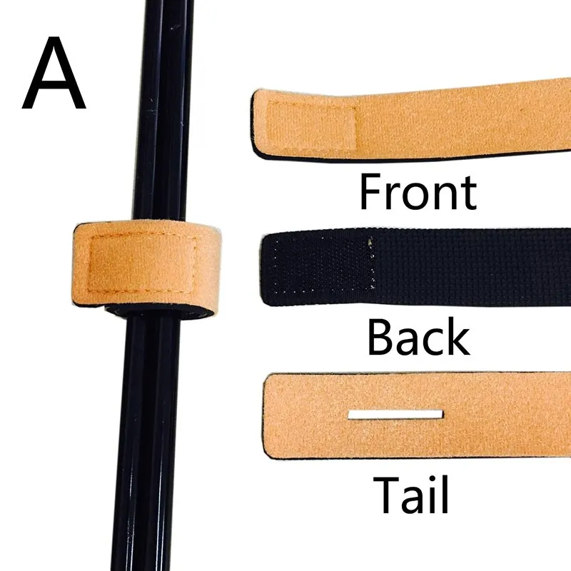 1 Pcs  Fishing Tools Rod Tie Strap Belt Tackle Elastic Wrap Band Pole Holder Accessories Diving Materials Non-slip Firm