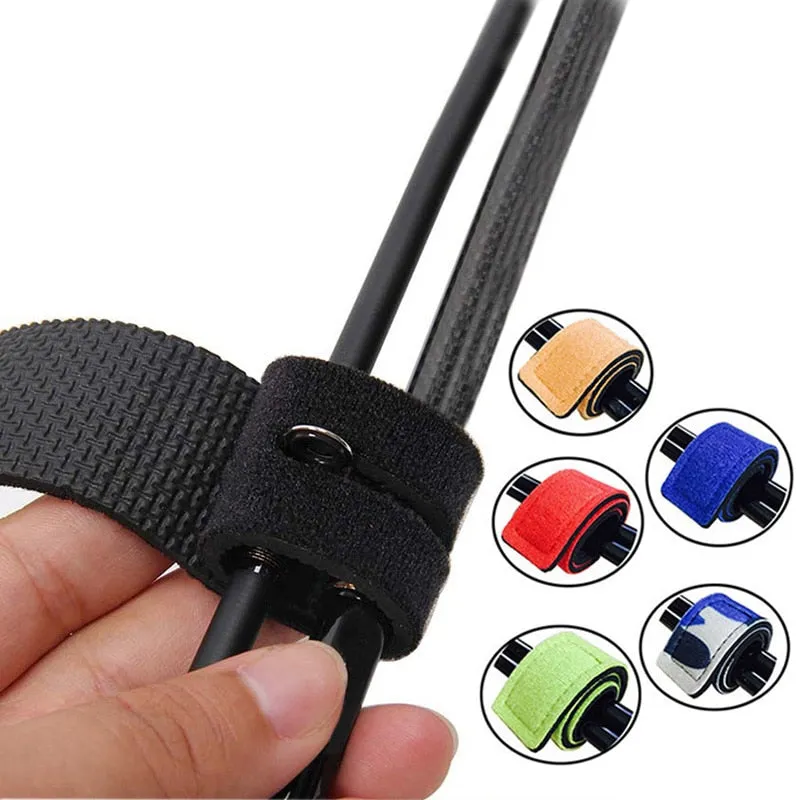 1 Pcs  Fishing Tools Rod Tie Strap Belt Tackle Elastic Wrap Band Pole Holder Accessories Diving Materials Non-slip Firm