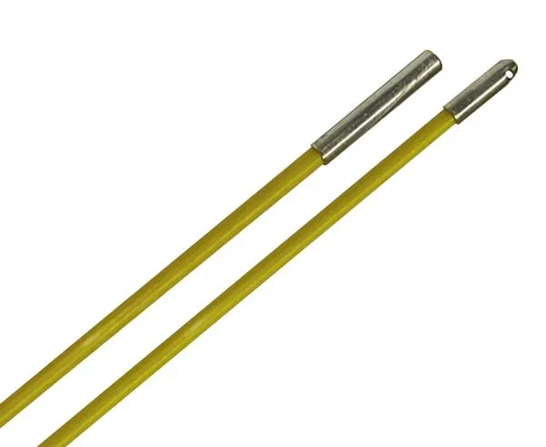 1/4" Fiberfish Replacement Wire Fishing Rod - 3'/6' Male/Bullnose tips