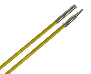 1/4" Fiberfish Replacement Wire Fishing Rod - 3'/6' Male/Bullnose tips