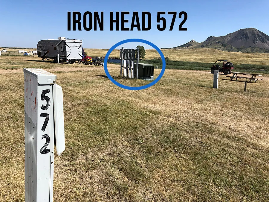 2025 Iron Head RV Park - (40' X 55') PULL THROUGH SITES (Sites 500 to 598)