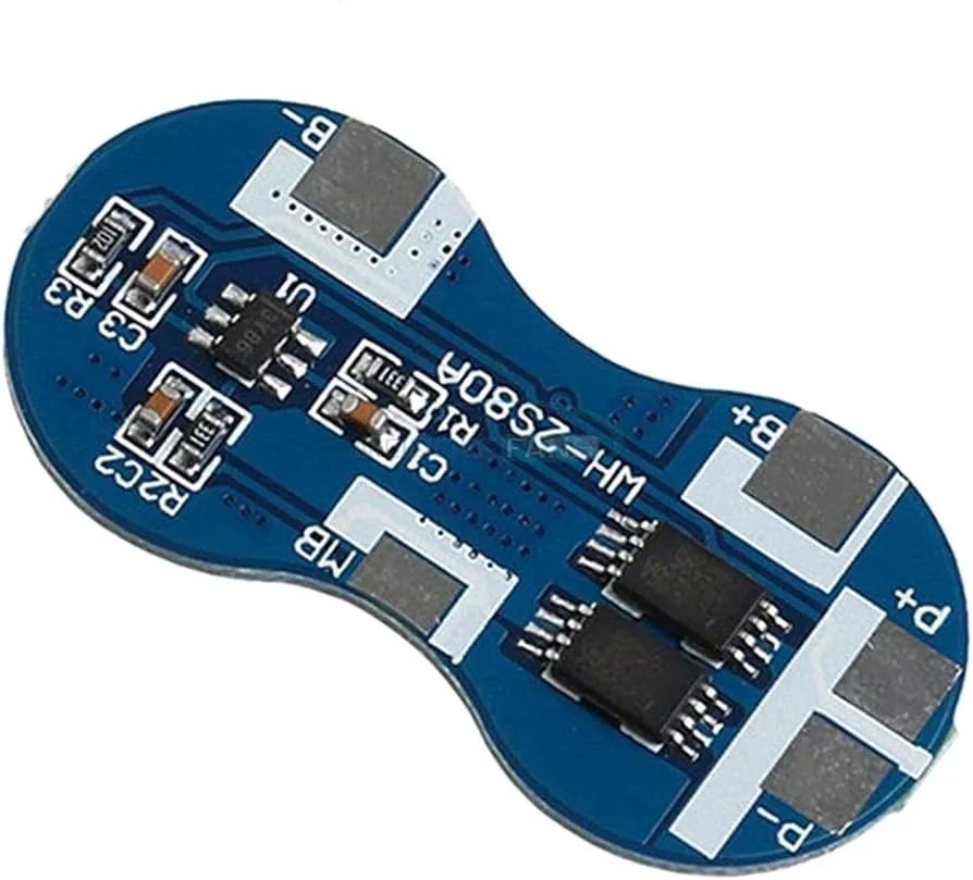 2S Li-ion 18650 Lithium Battery Charger Protection Board