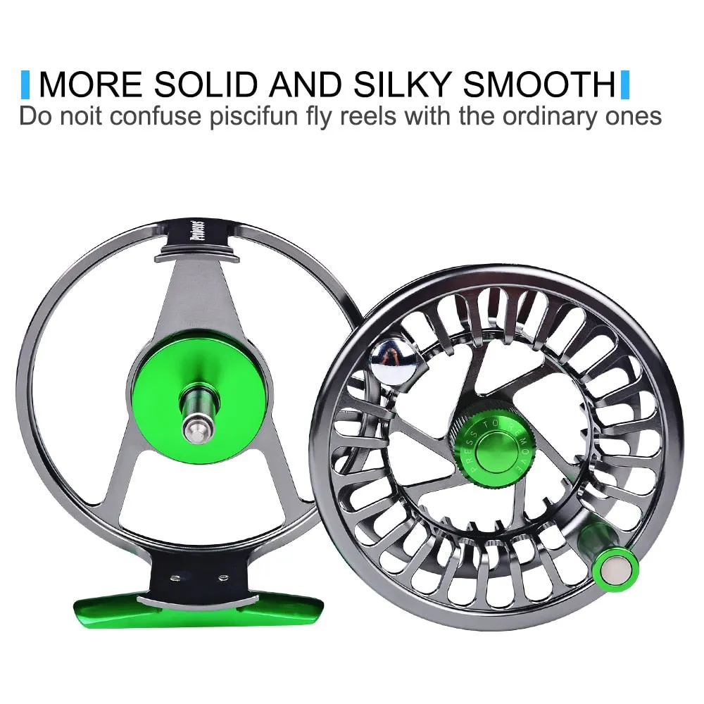 3 1BB Fly Fishing Wheel 5/7-7/9-9/10 WT Fly Fishing Reel Aluminum Fly Reel CNC Machine Left&Right Handle Casting New