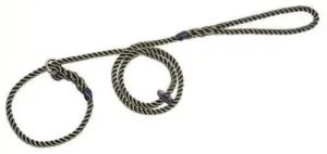 3 Strand Dog Lead | Braided Slip Lead | Rubber Stop | 8mm | 1.5m