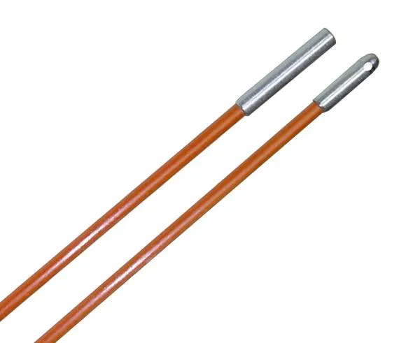 3/16" Fiberfish II, Plastic Coated Replacement Rods - 3'/6' Male/Bullnose Tips