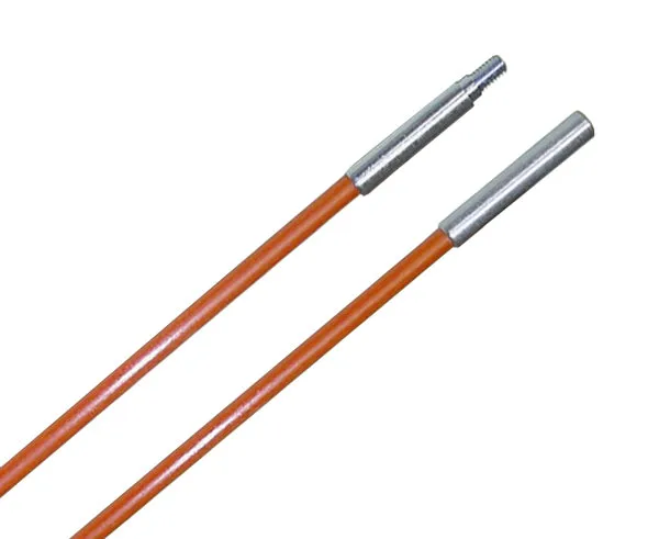 3/16" Fiberfish II, Plastic Coated Replacement Rods - 3'/6' Male/Bullnose Tips