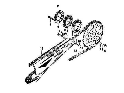 36 Tooth Rear Sprocket