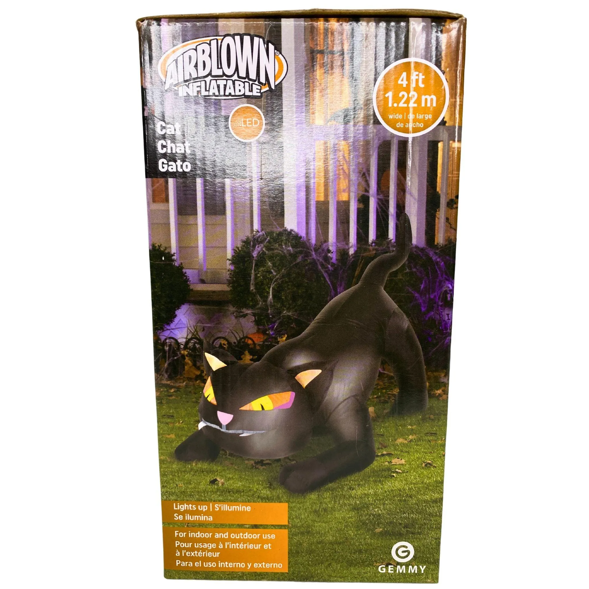 AirBlown Inflatable CAT LED Lights Up for Outdoor & Indoor Use (48 Pcs Lot)