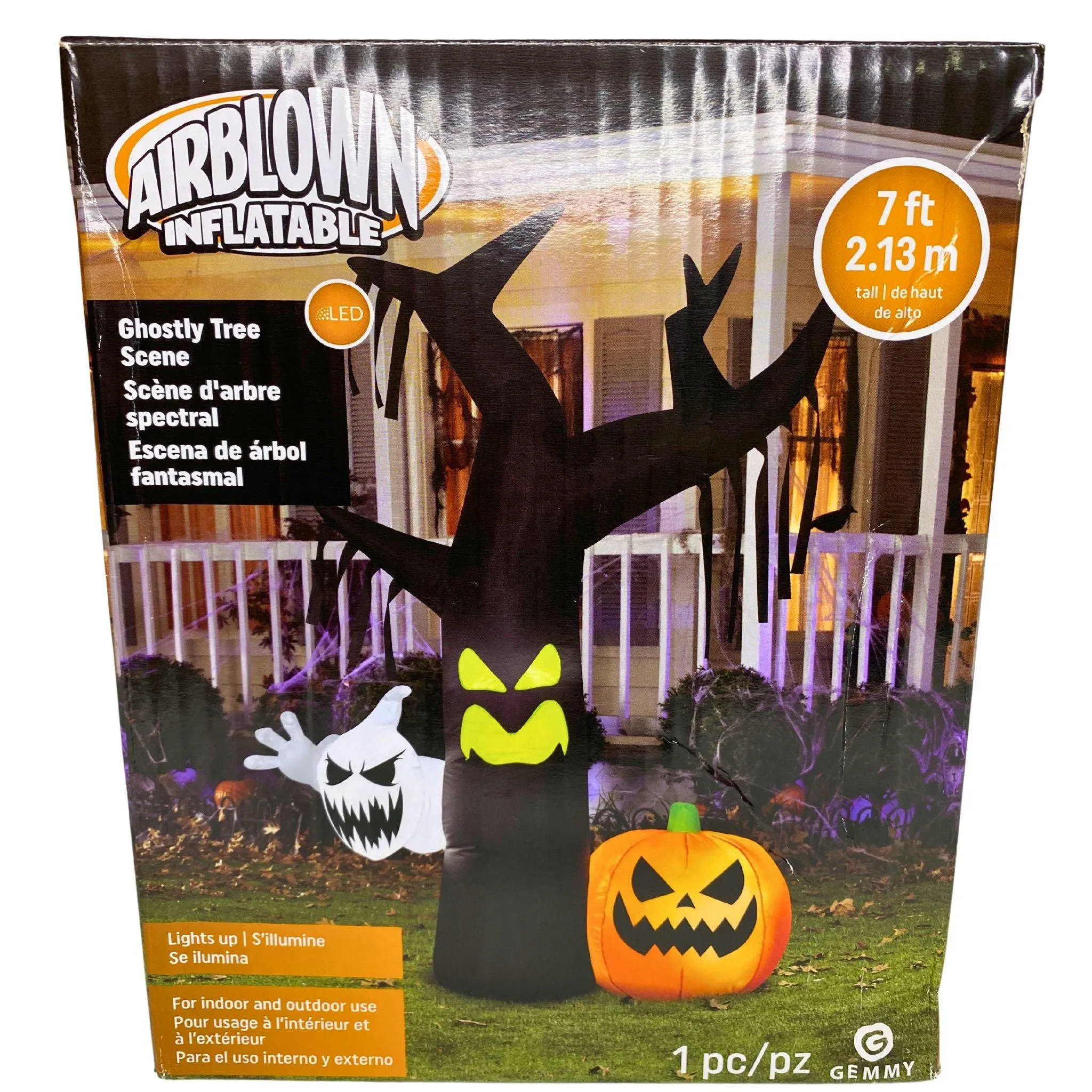 AirBlown Inflatable Ghostly Tree Scene LED  For Indoor & Outdoor Use 7FT (35 Pcs Lot)