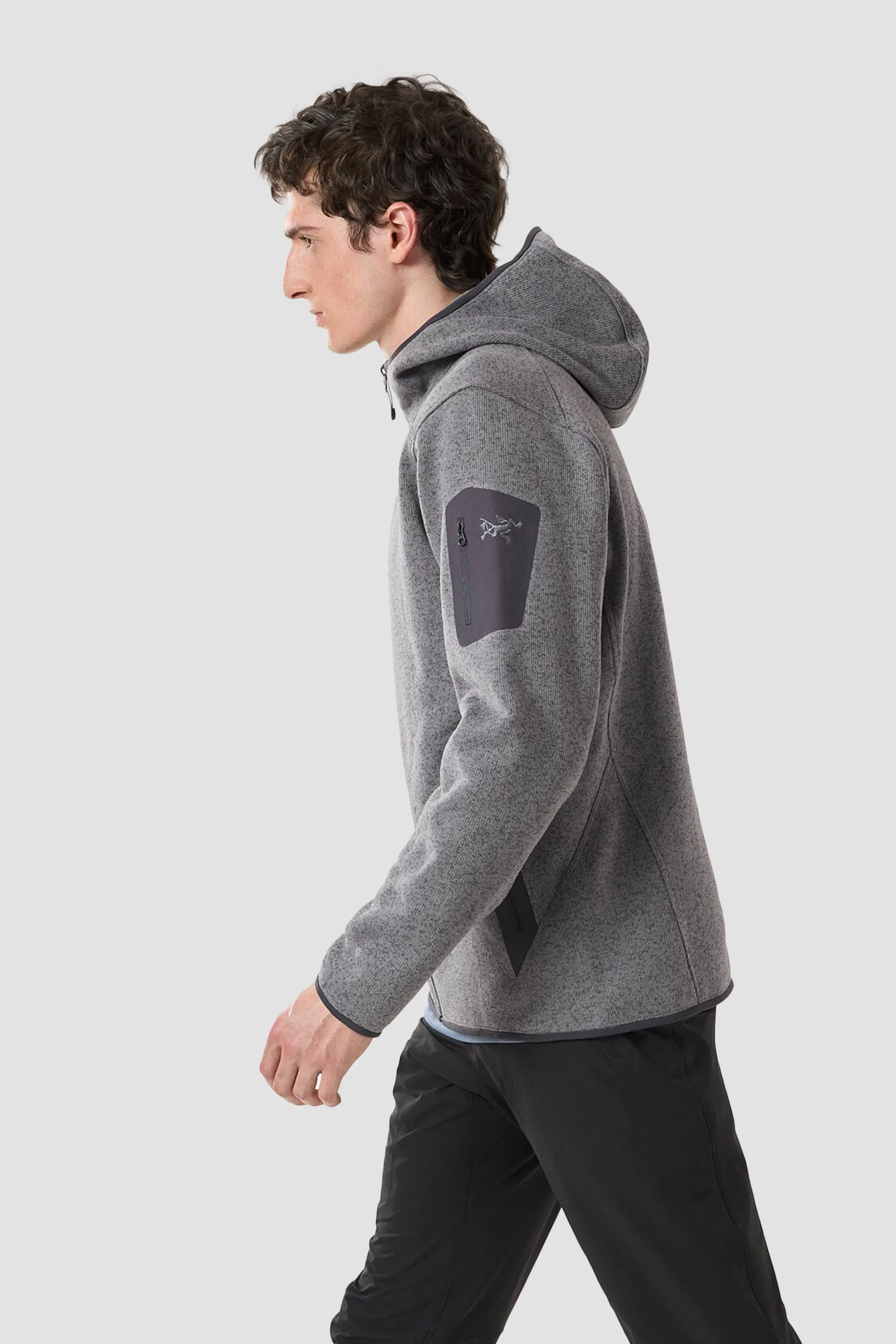 Arc'teryx Men's Covert Hoody in Void Heather / Graphite