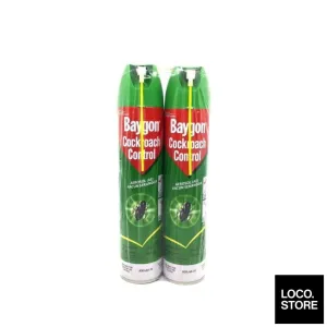 Baygon Cockroach Control (Twin Pack) 570ml X 2