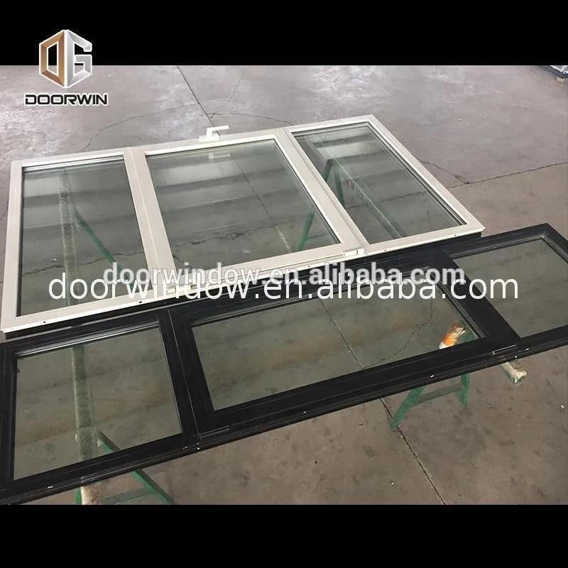 Best selling products Double glazing Aluminum casement Window glass outswing window and door Glass Casement Doorby Doorwin on Alibaba