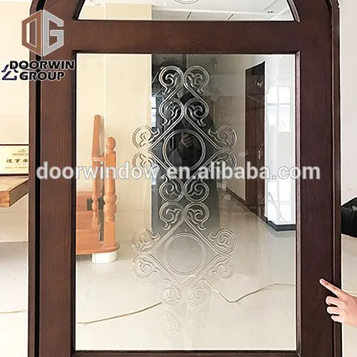 Best selling quality window above entry door wholesale front doors fiberglass