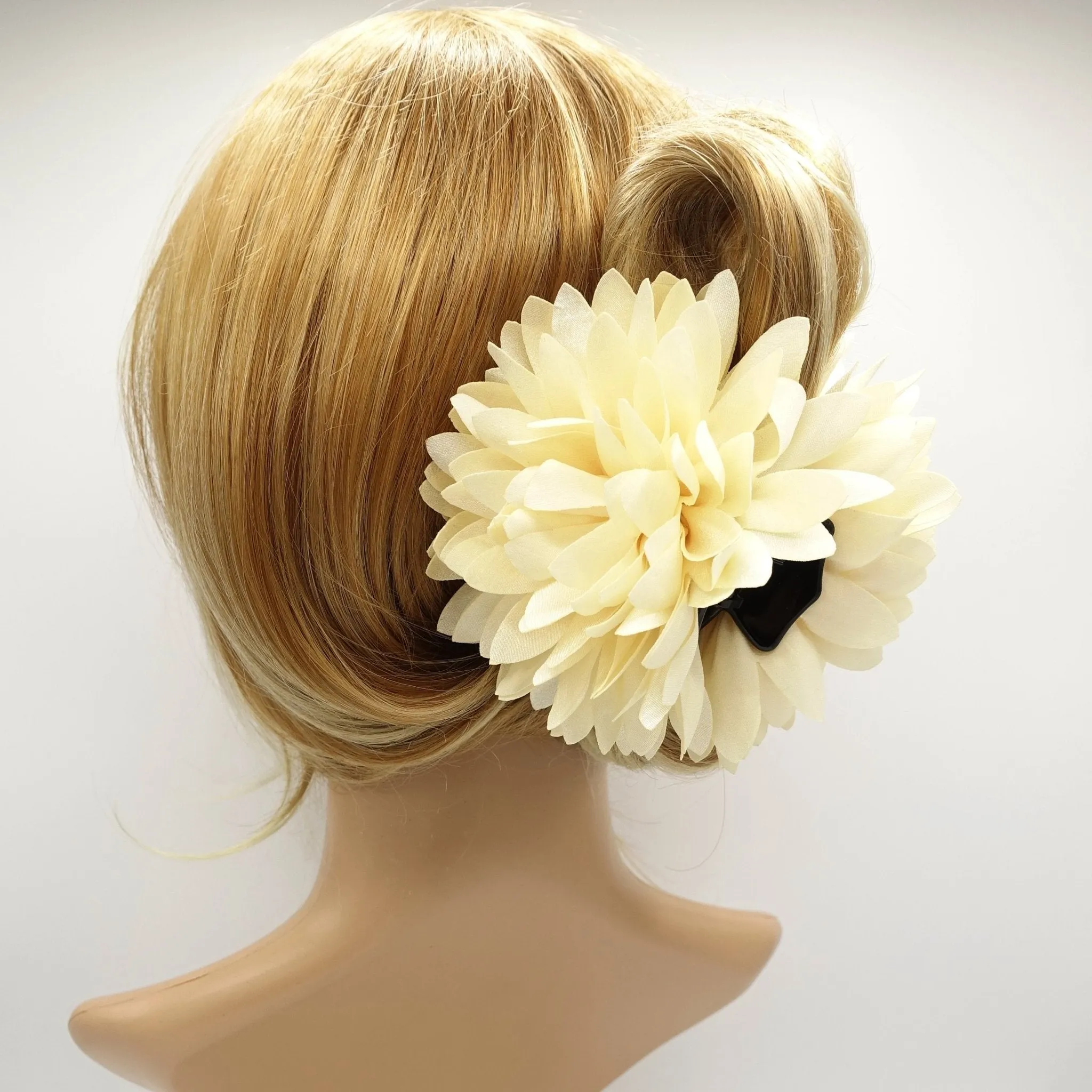 big chrysanthemum flower hair claw clip  Women Hair Accessory