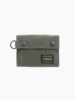 Bio-Nylon TANKER Pocket Wallet Medium Sage Green