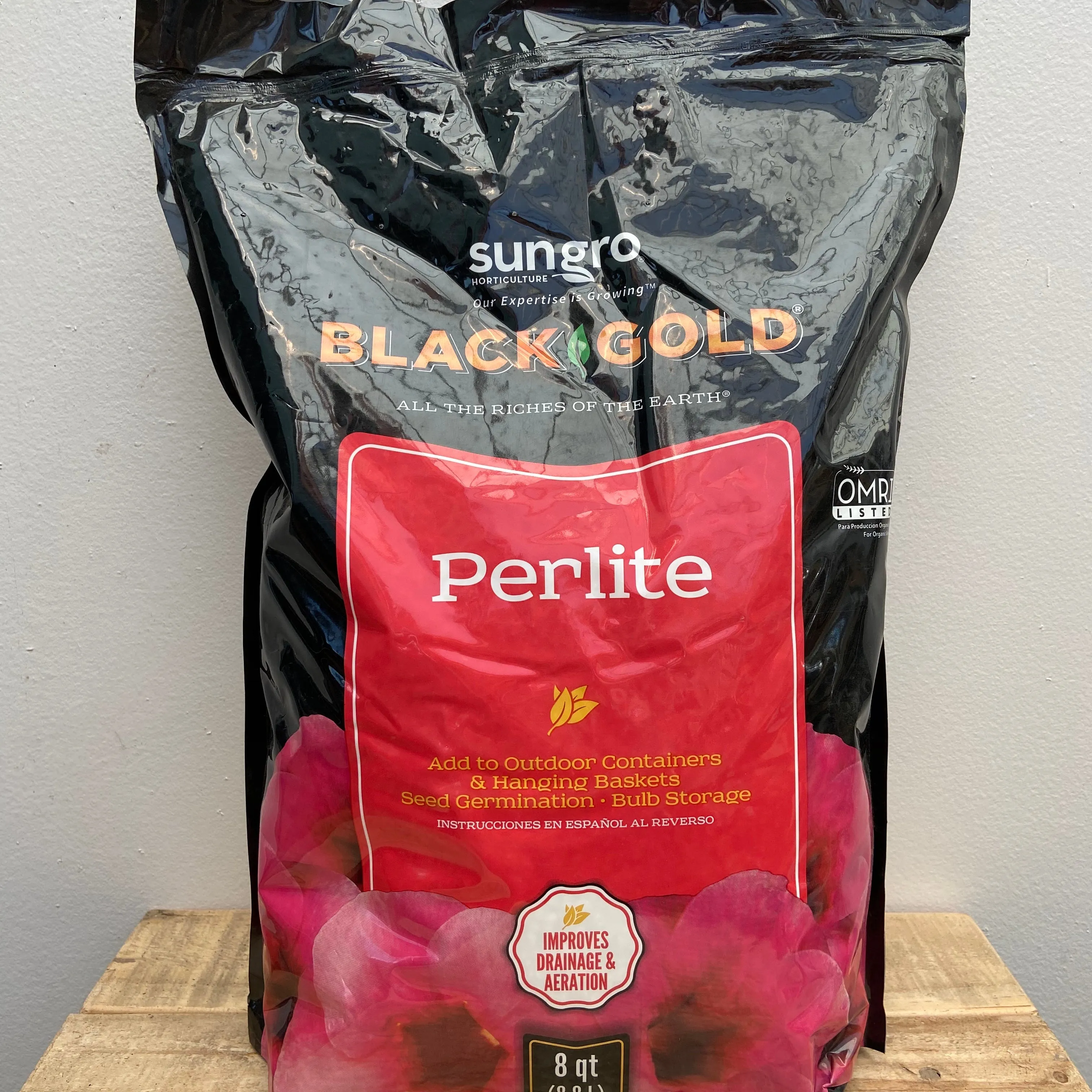 black gold perlite 8qt