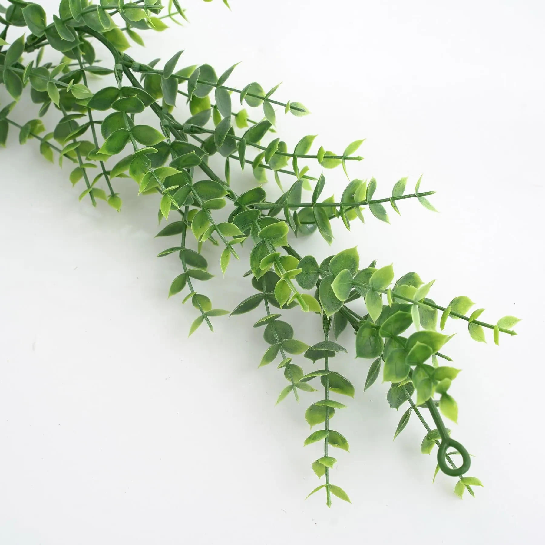 Bulk 66" Eucalyptus Rattan Boxwood Hanging Plants Garland Greenery UV Protected Wholesale