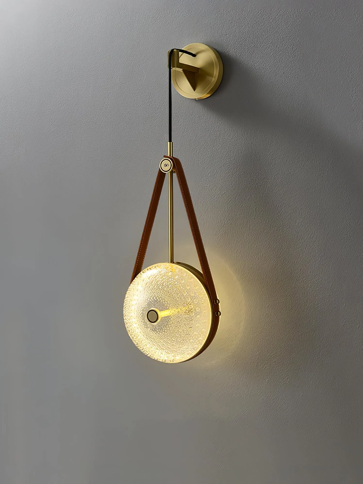 Clock Wall Lamp