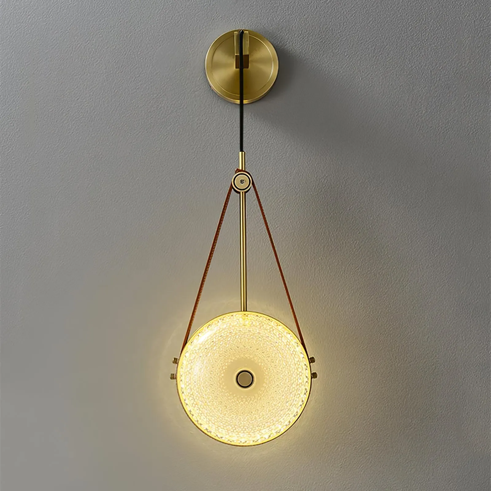 Clock Wall Lamp