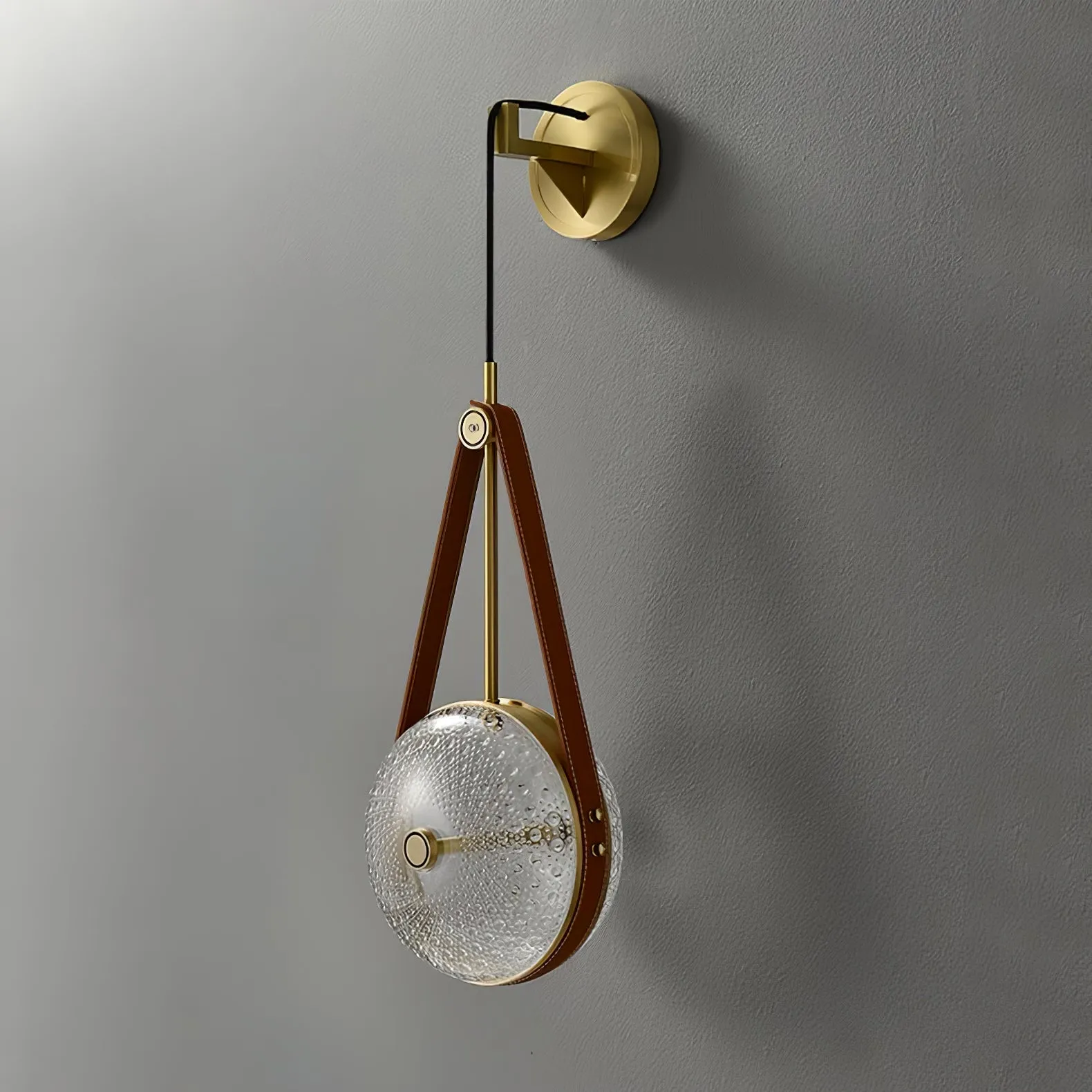 Clock Wall Lamp