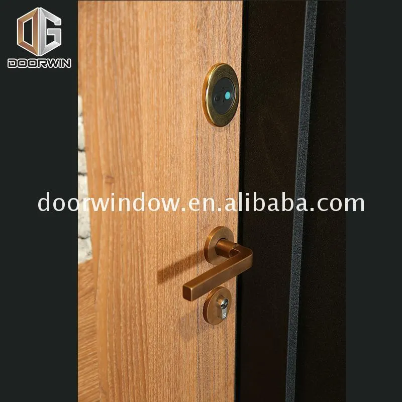 Doorwin 2021Cheap wood door and window manufacturers panel wholesale french doors