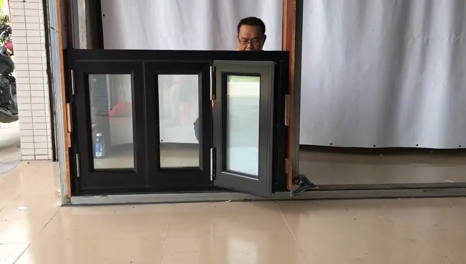 Doorwin 2021high quality bifolding window Factory wholesale bifold window aluminium door window manufacturer