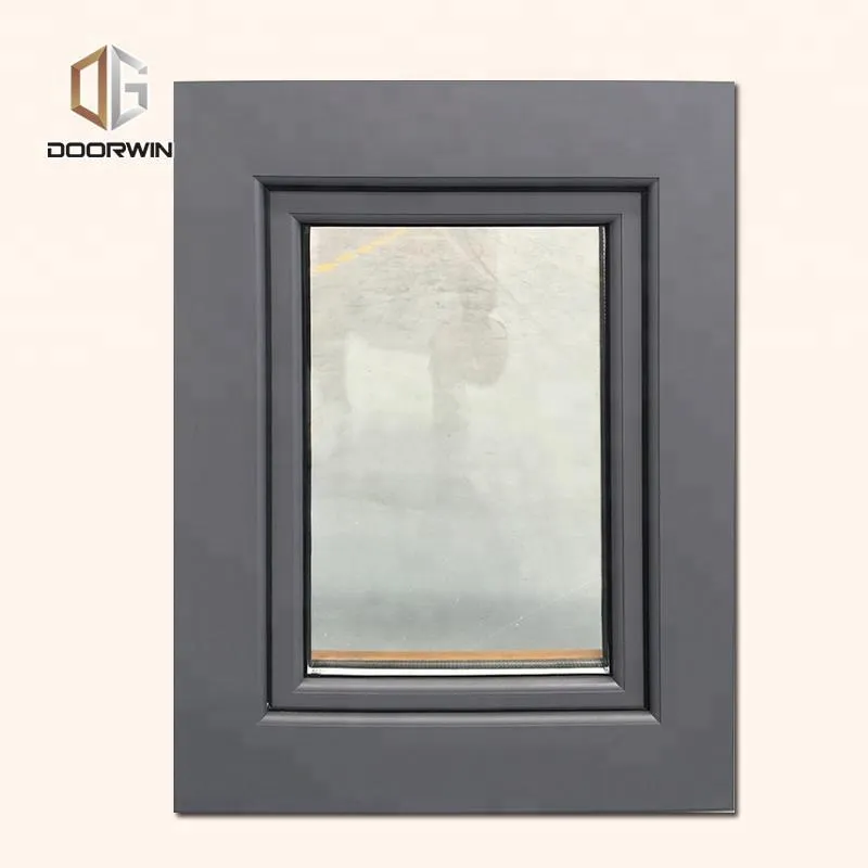 DOORWIN 2021wood aluminum double casement window hurricane resistance impact and door