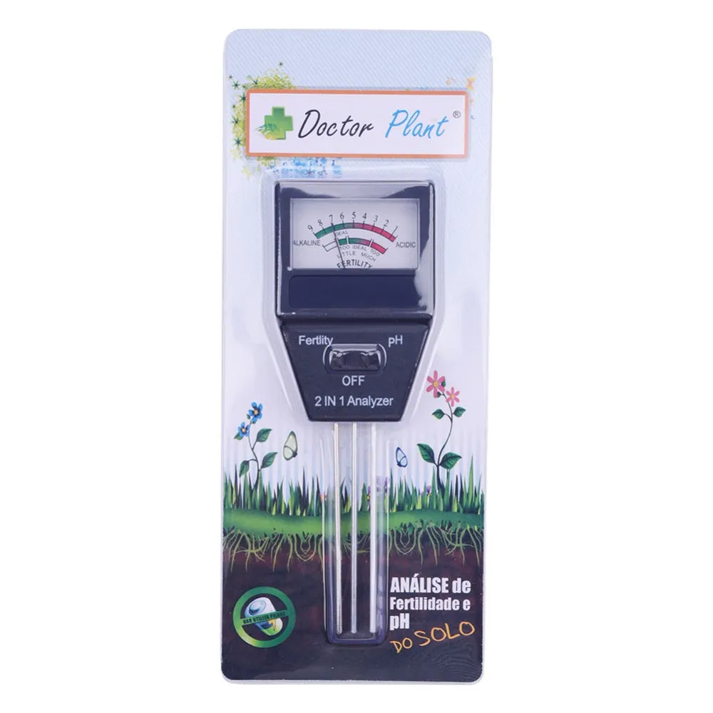 Eagletech Soil PH 2 in 1 Fertility and PH with 9 cm Probe