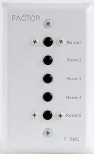 FACTOR V-RMC REMOTE IN WALL CONTROL PLATE