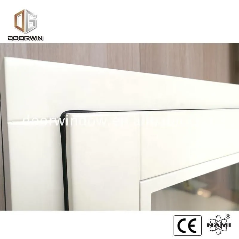 Fancy window curtain exterior door with opening by Doorwin on Alibaba