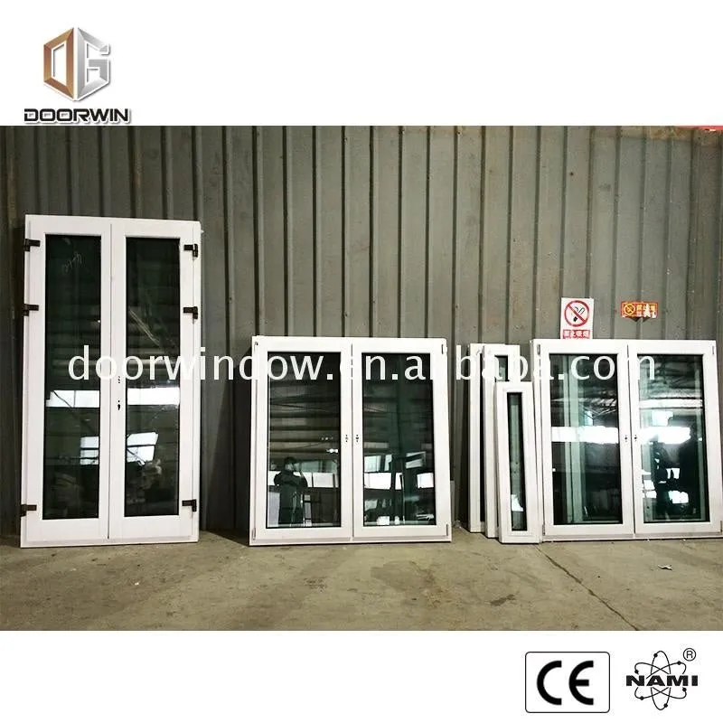 Fancy window curtain exterior door with opening by Doorwin on Alibaba