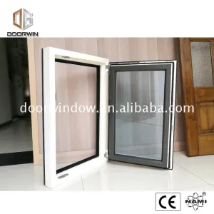 Fancy window curtain exterior door with opening by Doorwin on Alibaba