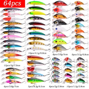 Fishing Lure Set Fishing Hard Bait Mini Minnow Floating Swing Crankbait Crazy Wobblers Artificial Bionic Crank Lures