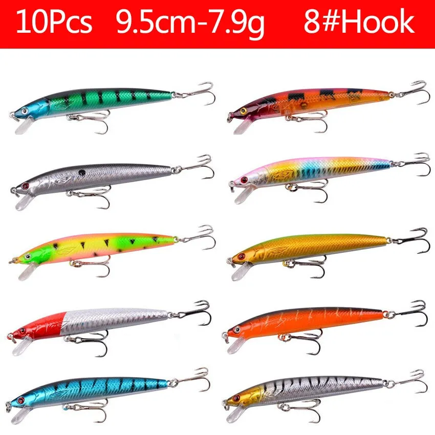 Fishing Lure Set Fishing Hard Bait Mini Minnow Floating Swing Crankbait Crazy Wobblers Artificial Bionic Crank Lures