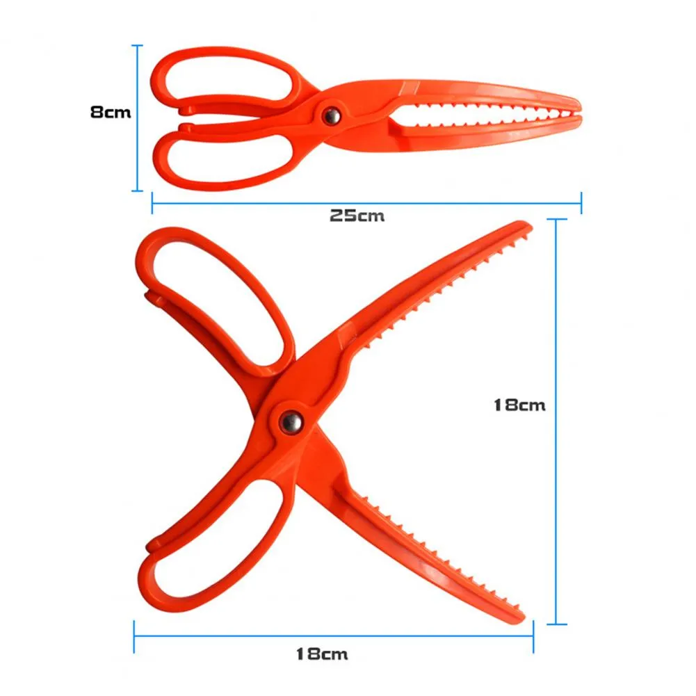 Fishing Plier Waterproof Multifunctional Plastic Split Hook Remover Line Cutter Fishing Tools Cutting Fish Use Tongs Scissors