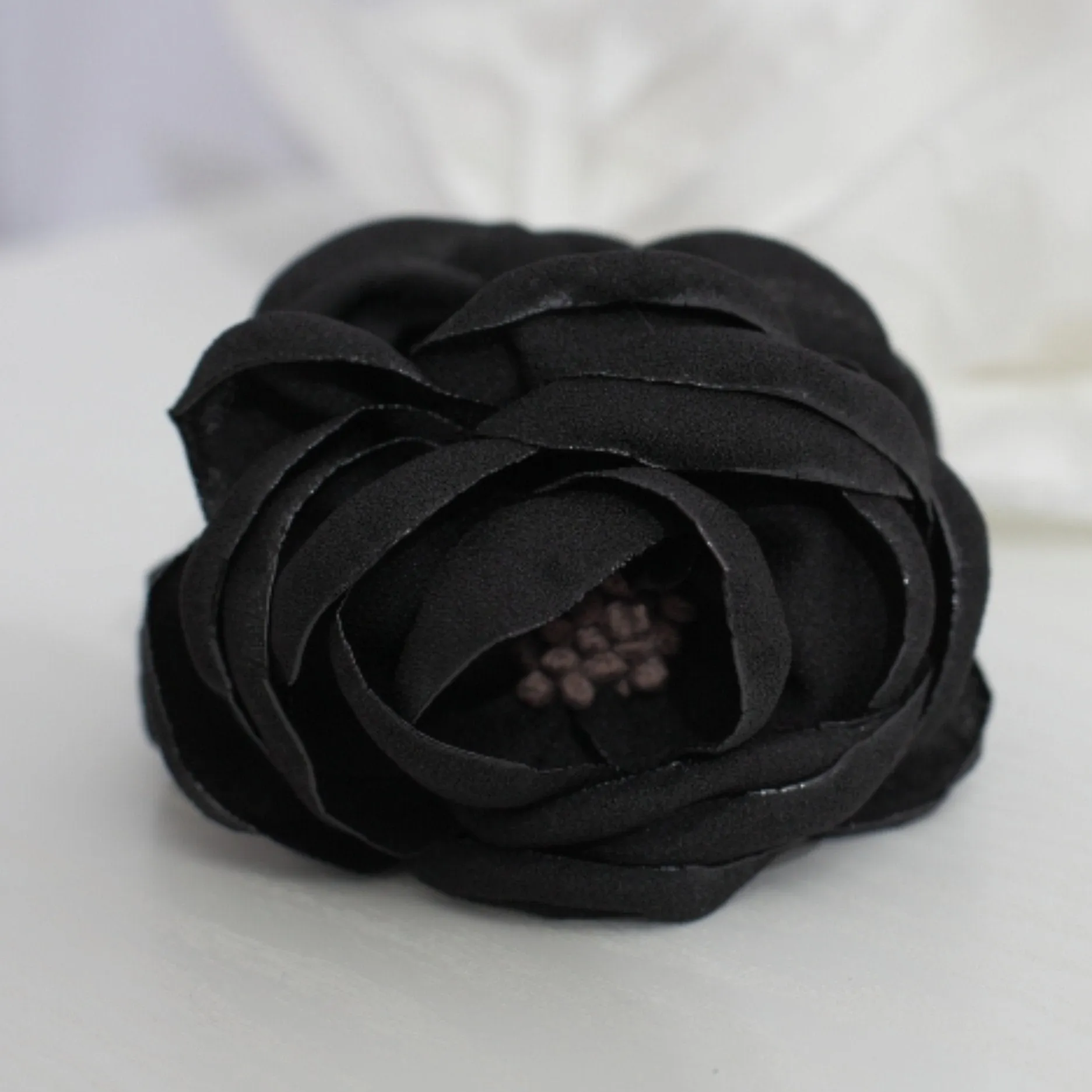 Handmade Peony Root motivated Stamen Pistil Flower Hair Jaw Claw Clip