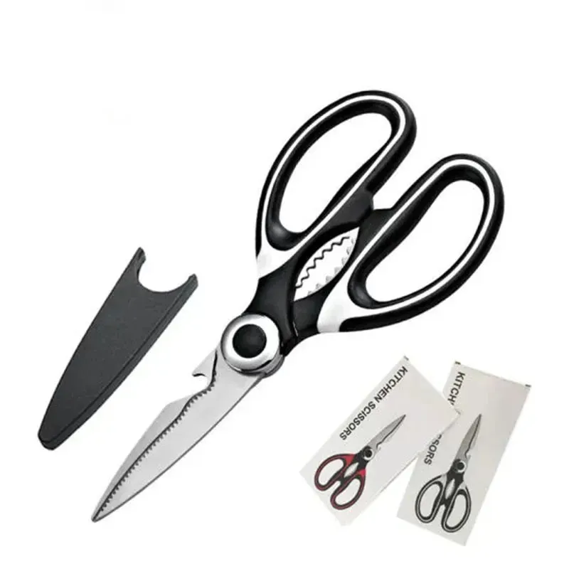 Kitchen Scissors, Utility Heavy Duty Kitchen Shears and Multi Purpose Scissors for Poultry Chicken Bone