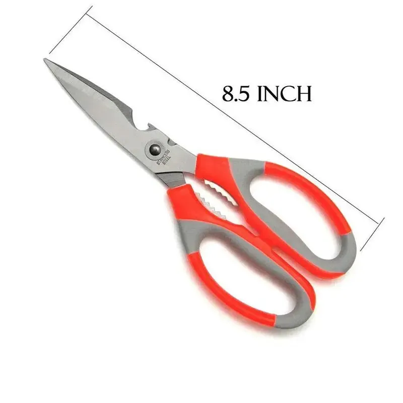 Kitchen Scissors, Utility Heavy Duty Kitchen Shears and Multi Purpose Scissors for Poultry Chicken Bone