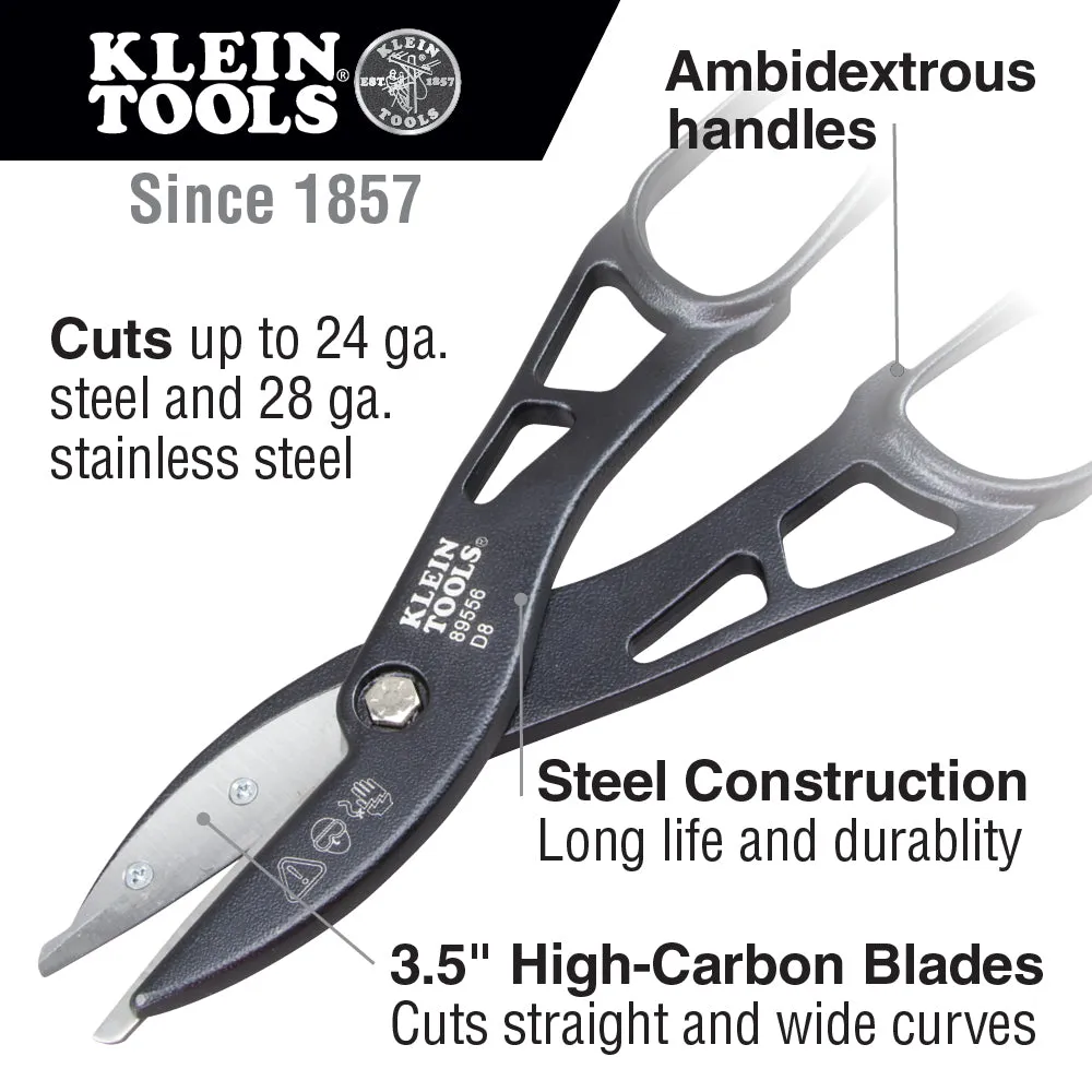 Klein 89556 Tin Snips, 12"