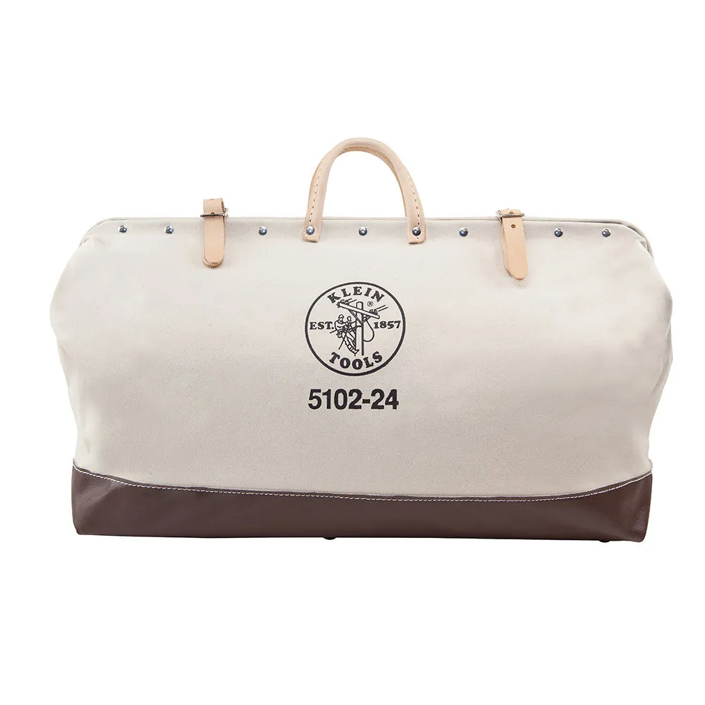 Klein Tools 5102-24 Canvas Tool Bag, 24"