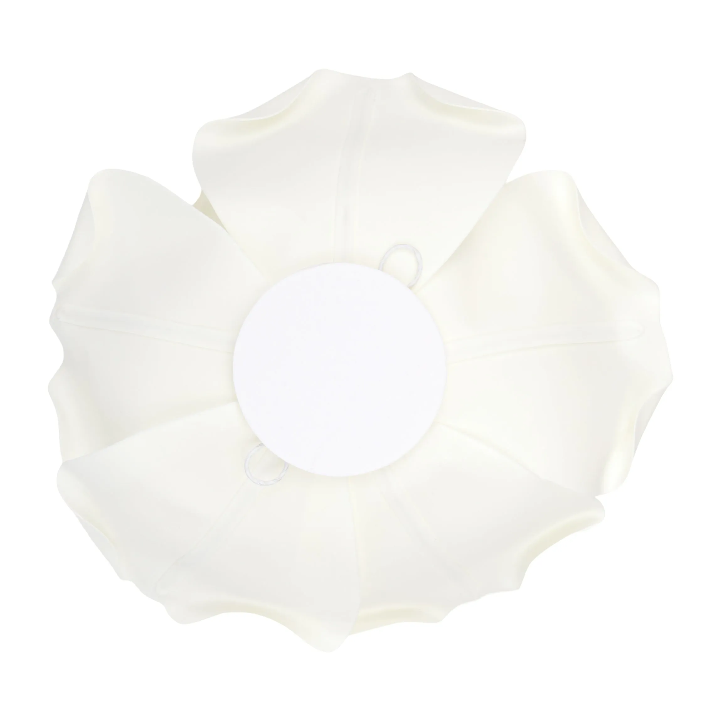 Large Foam Rose Wall  Decor 40 cm - Ivory