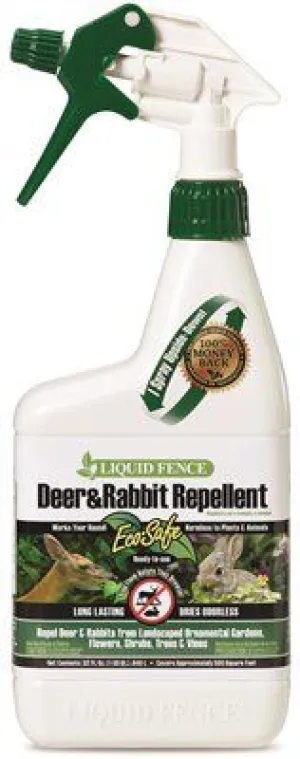 Liquid Fence Deer And Rabbit Repellent Ready-To-Use 32 Oz