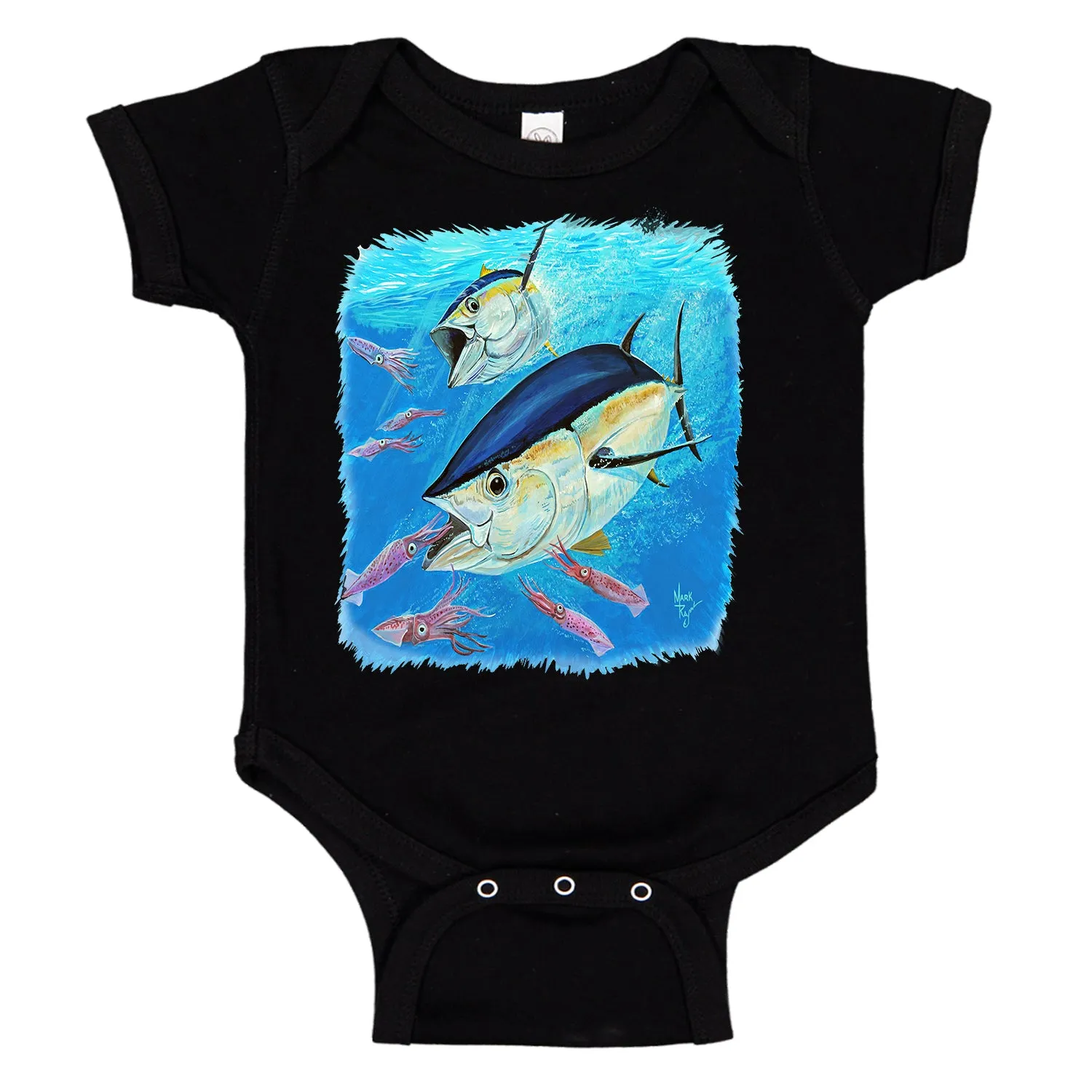 LPG Apparel Co. Mark Ray Tuna Baby One-piece Romper Bodysuit