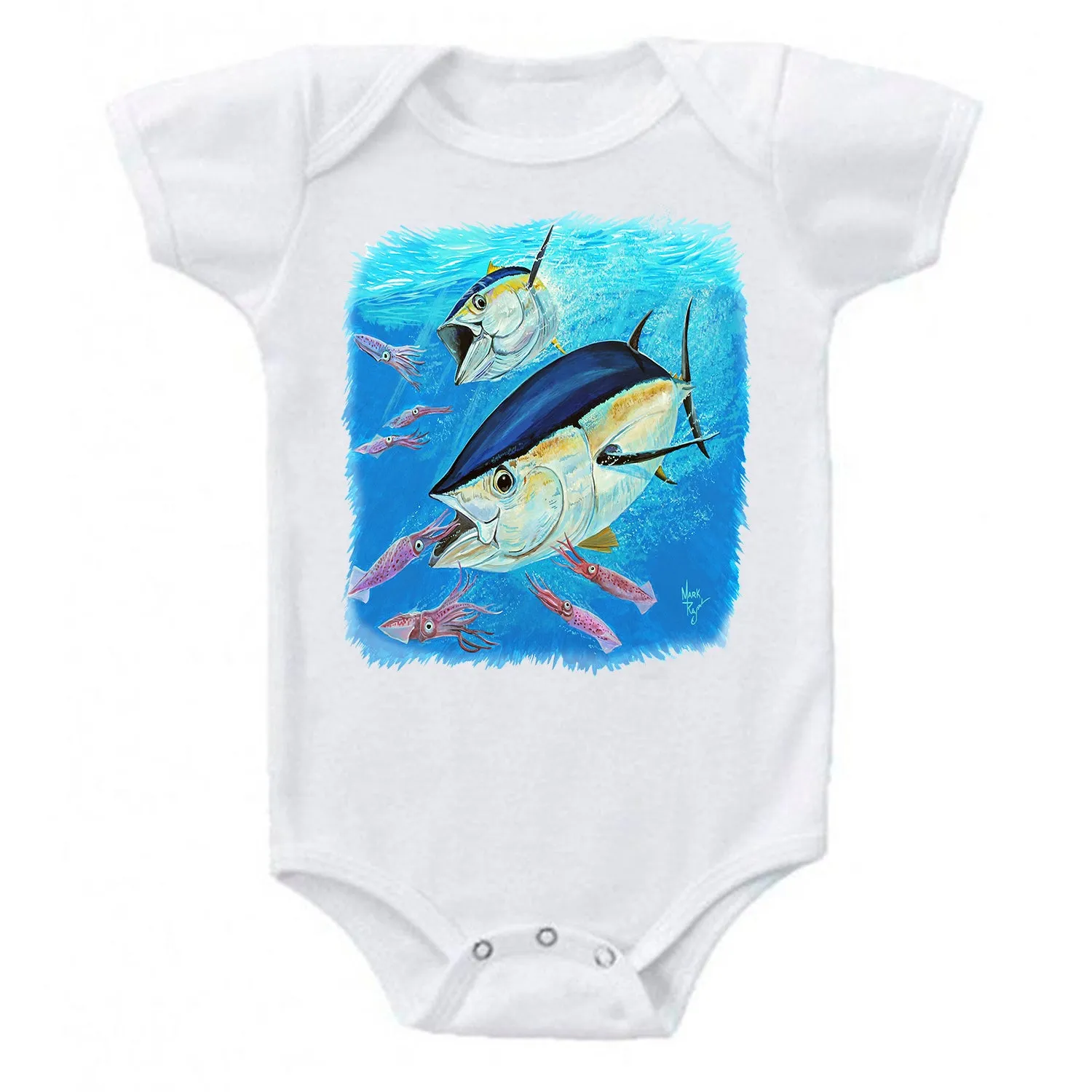 LPG Apparel Co. Mark Ray Tuna Baby One-piece Romper Bodysuit