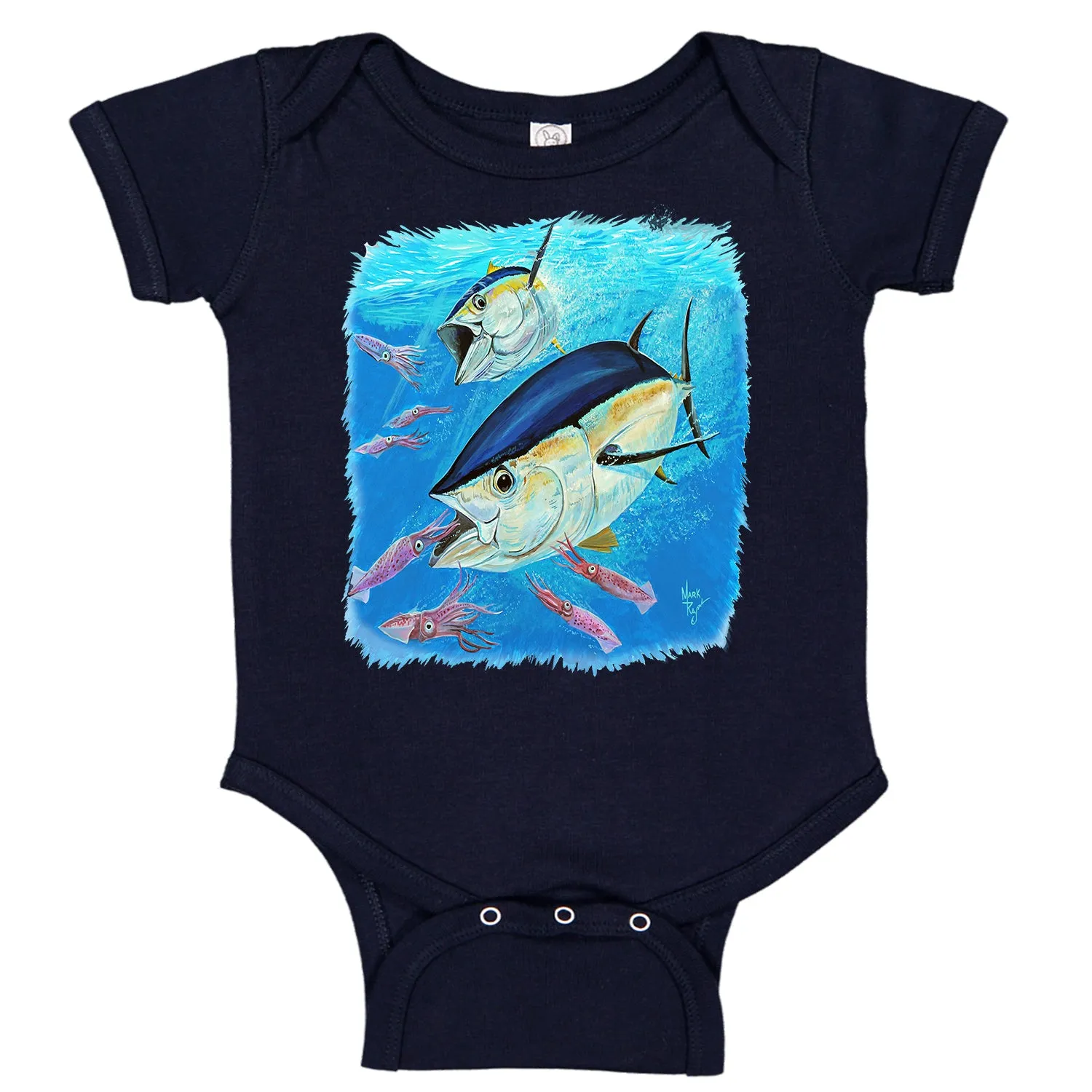 LPG Apparel Co. Mark Ray Tuna Baby One-piece Romper Bodysuit