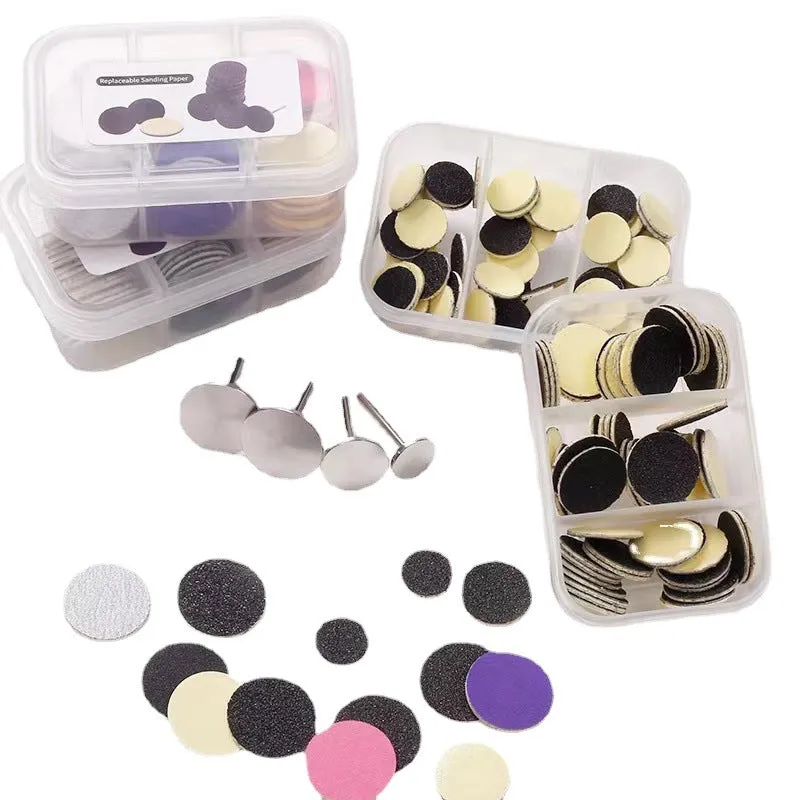 Manicure Grinding Disc Set Nail Trimming and Polishing Gauze Piece Foot Dead Skin Hard Cocoon