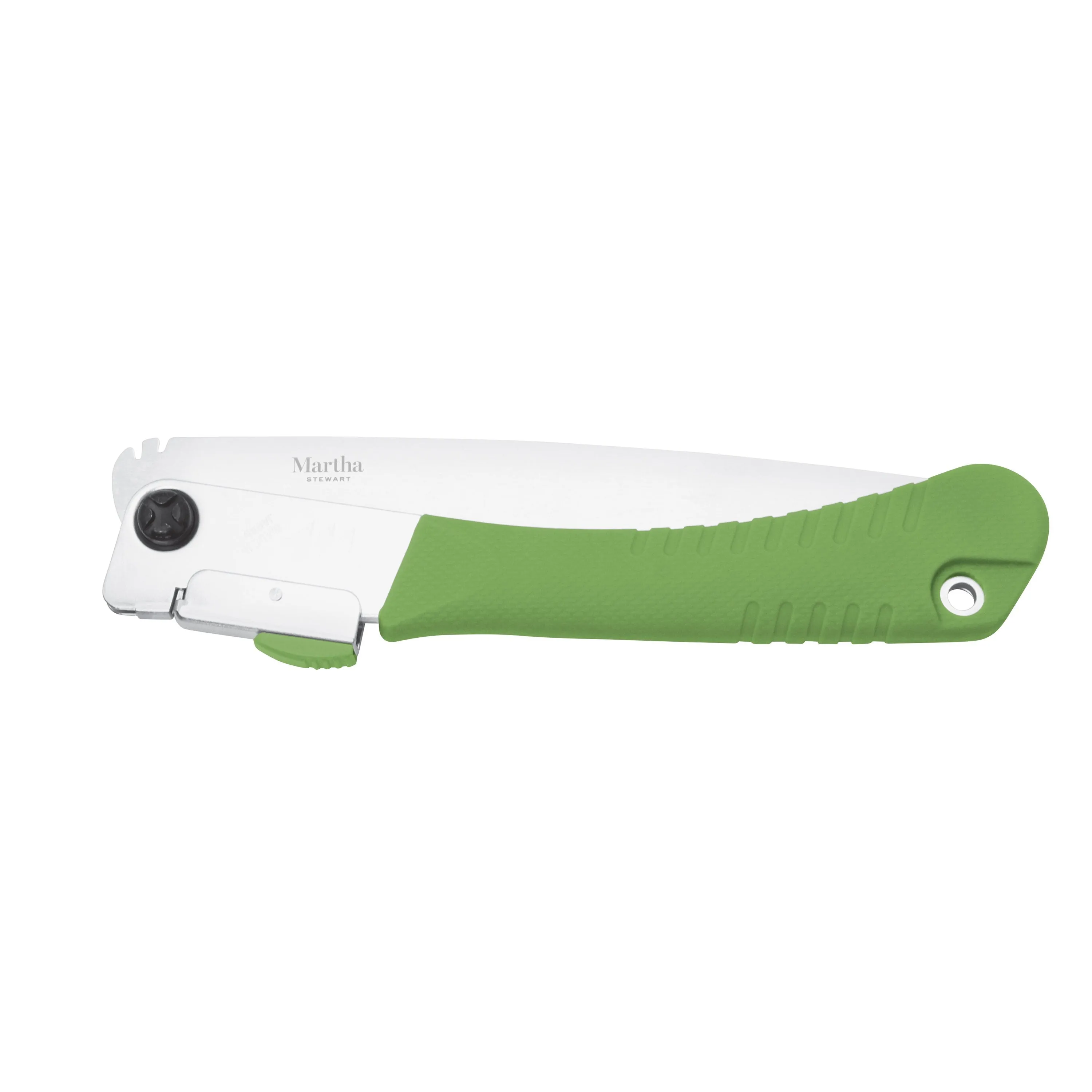 Martha Stewart MTS-FPS1-MGN Multi-Purpose Steel Folding Pruning Saw (Mint)