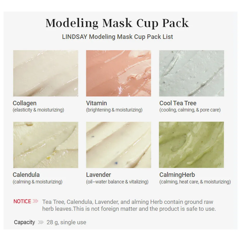 Modeling Mask Cup Pack [Charcoal]