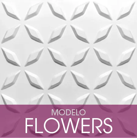 Modelo Flowers 3D Walls PR