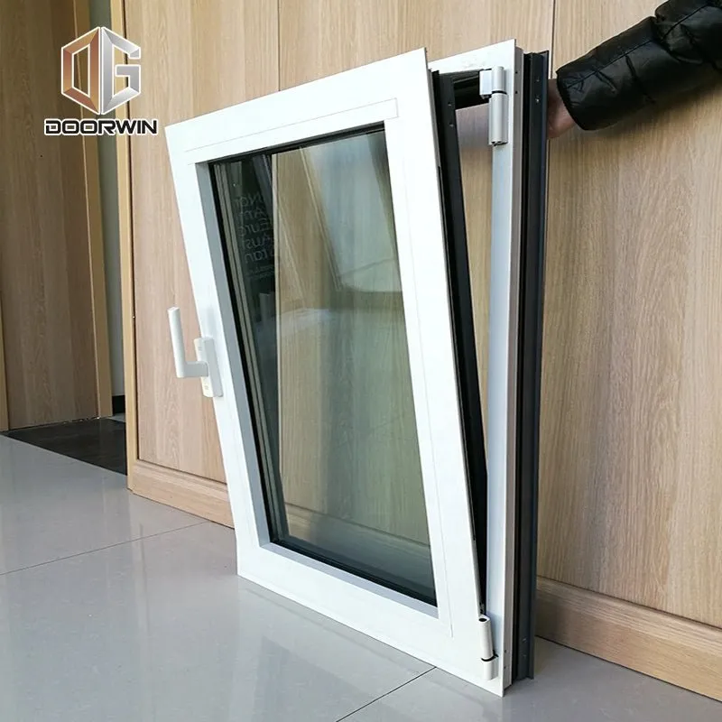 OEM sound proof insulation thermal break aluminum profile residential window and door by Doorwin